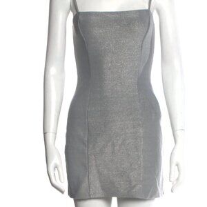 Silver Reformation Mini Dress